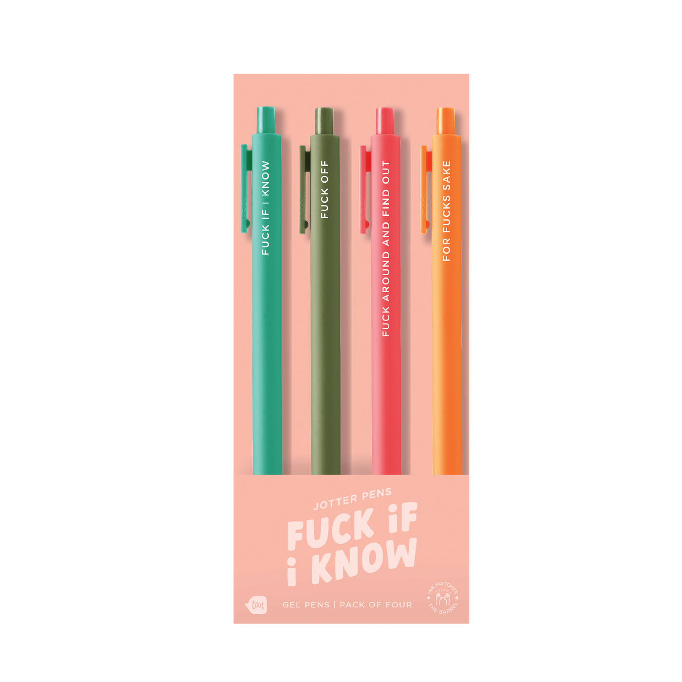Fuck If I Know Jotter Set