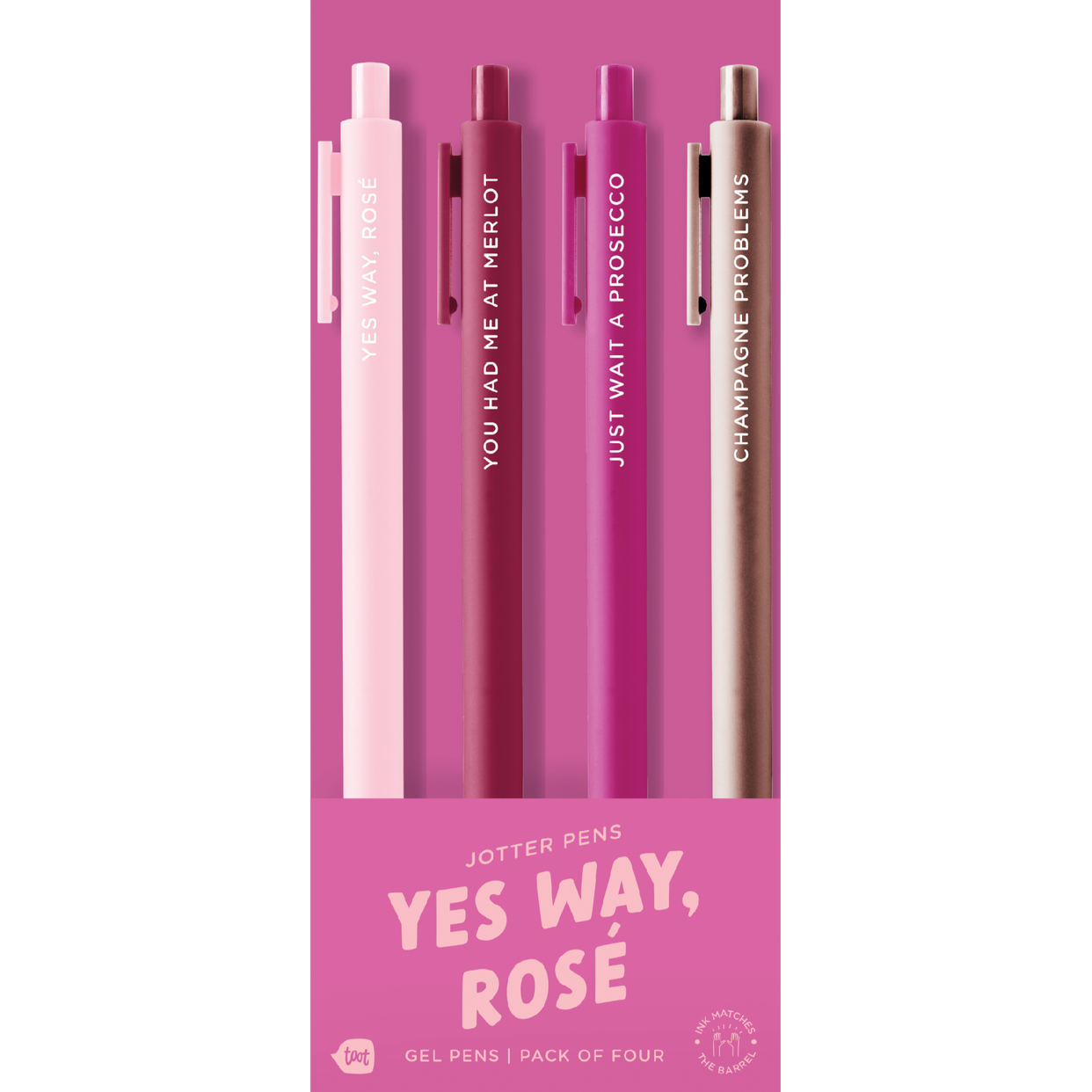 Yes Way, Rosé Jotter Set
