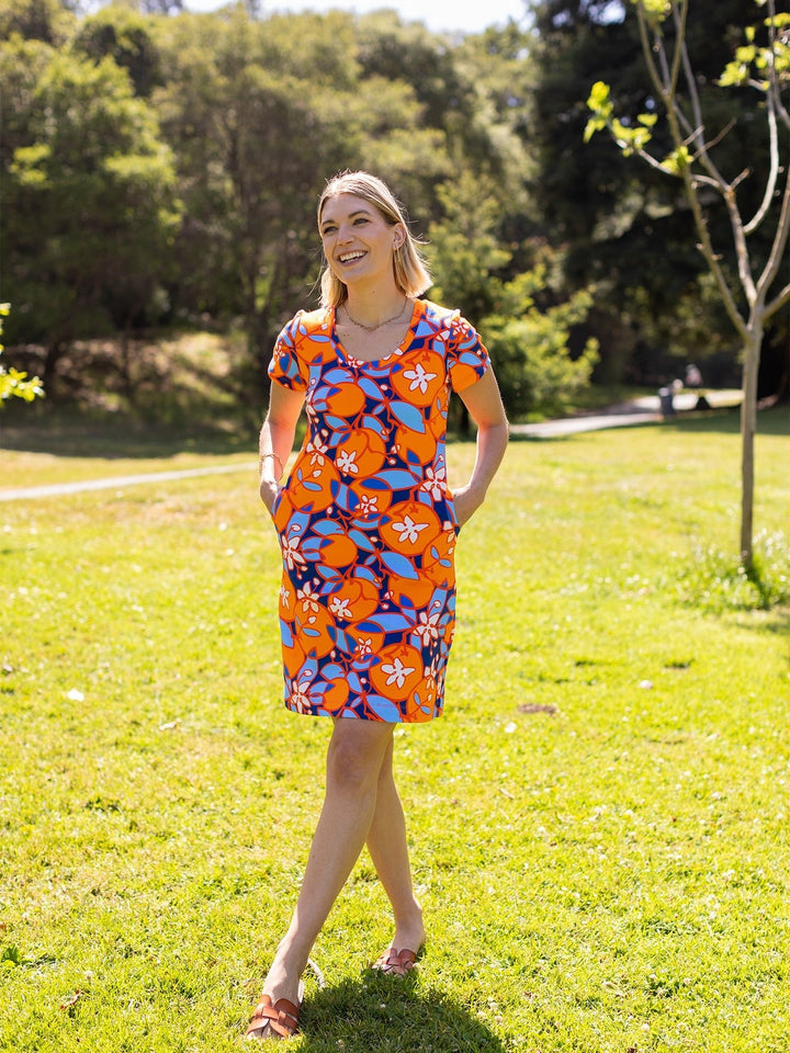 Phoebe Dress Orange Blossoms