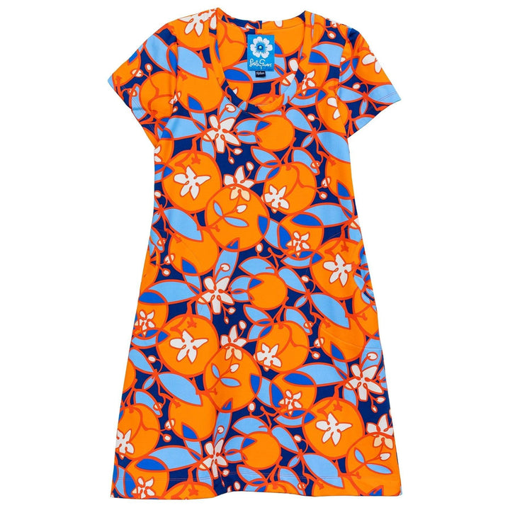 Phoebe Dress Orange Blossoms