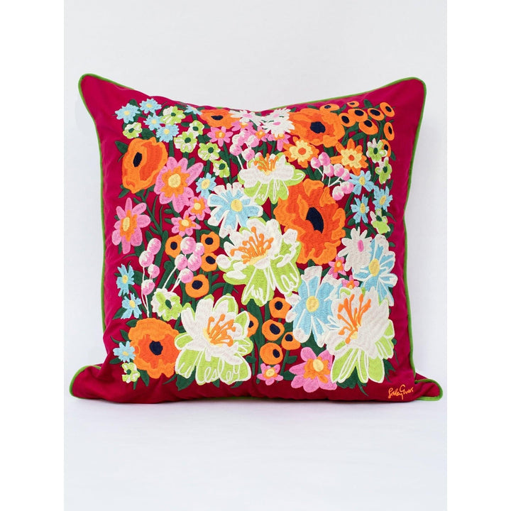 Bouquet Bliss Embroidered Pillow Sham