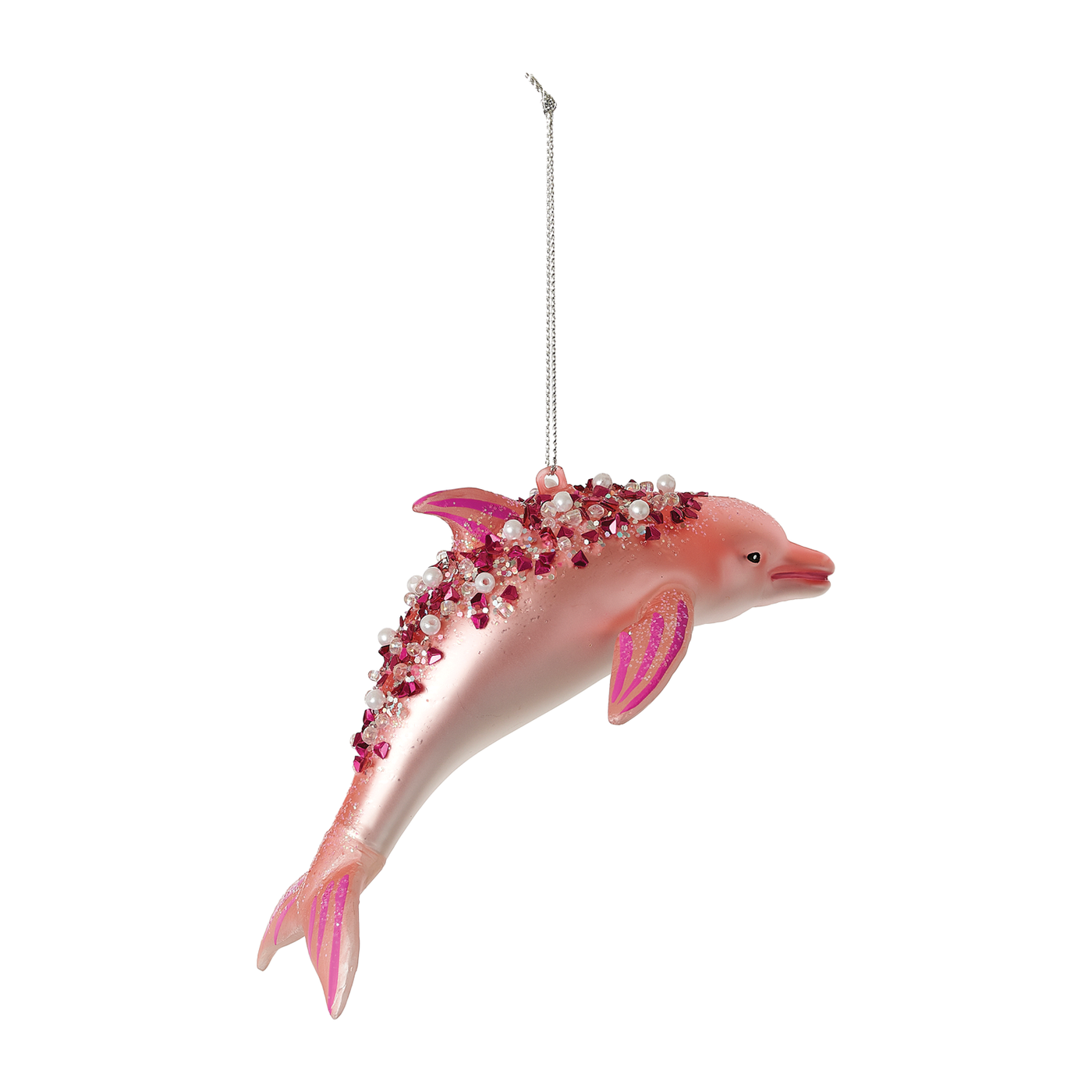 Dolphin Ornament - Red