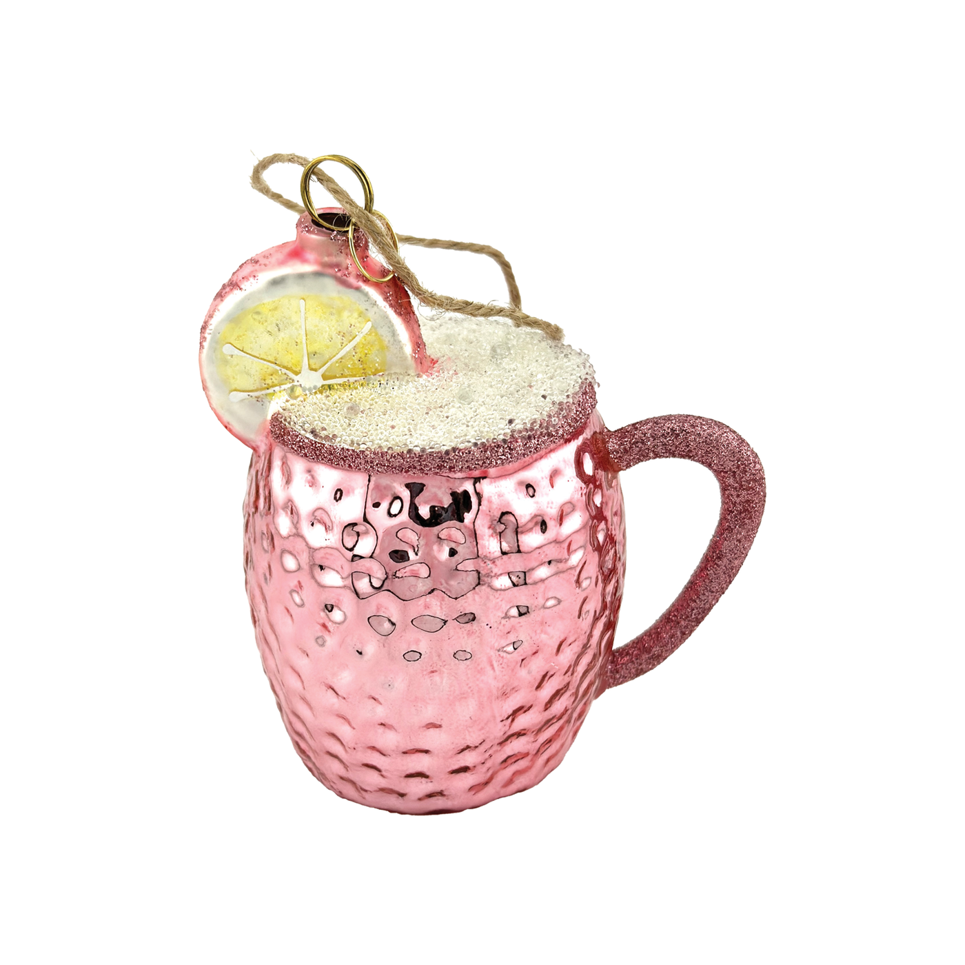 Moscow Mule Ornament - Pink