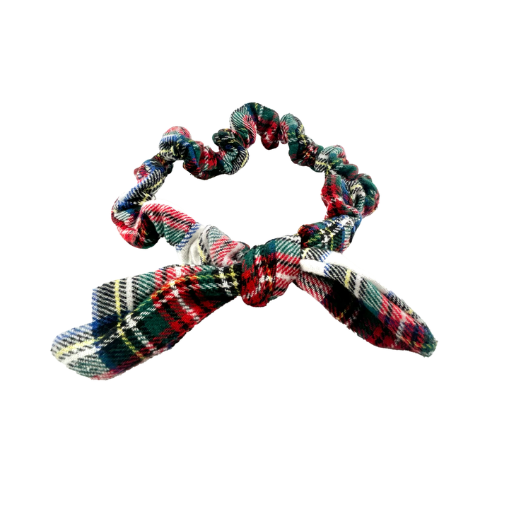 Tartan Light-Up Dog Collar - Multi-Colored Plaid