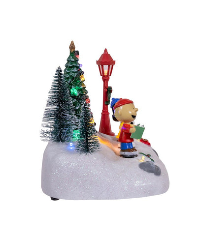 Peanuts© Lighted Animated Musical Caroling Choir Table Piece