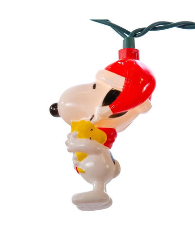 10 Light Peanuts© LED Snoopy & Woodstock Light Set - 11.5' Long