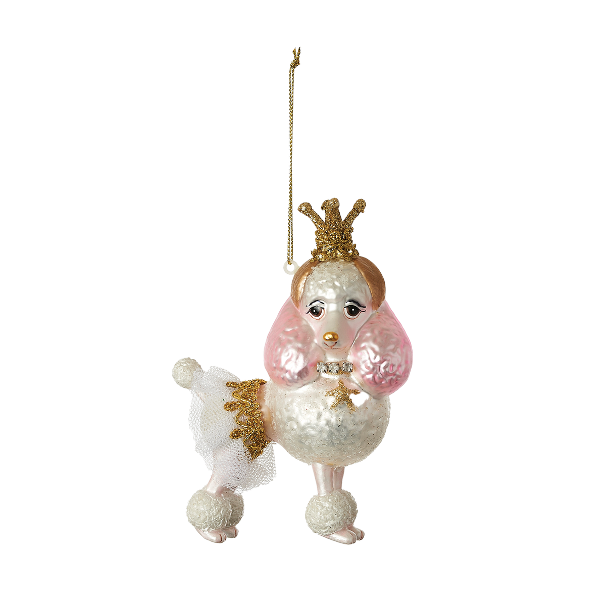 Party Dog Ornament - Poodle - Just Fabulous Palm Springs