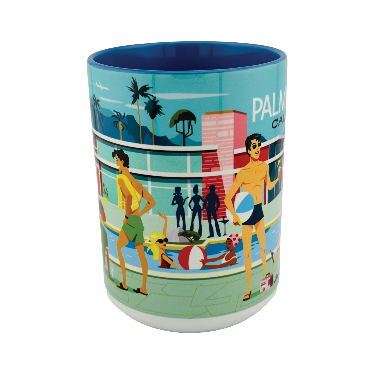 15oz Mug: Palm Springs Poolside - Just Fabulous Palm Springs