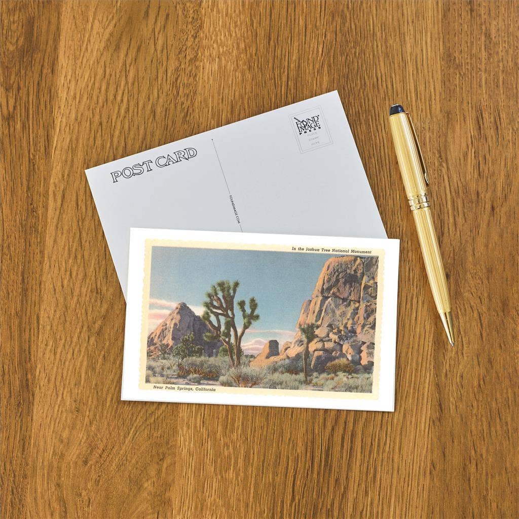 Joshua Trees Postcard - Just Fabulous Palm Springs