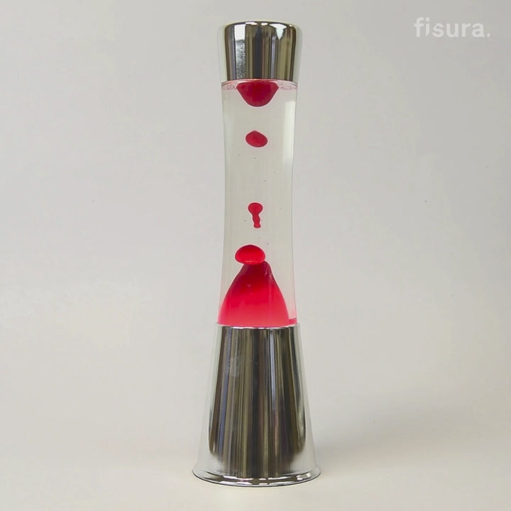 Red Flow Lava Lamp