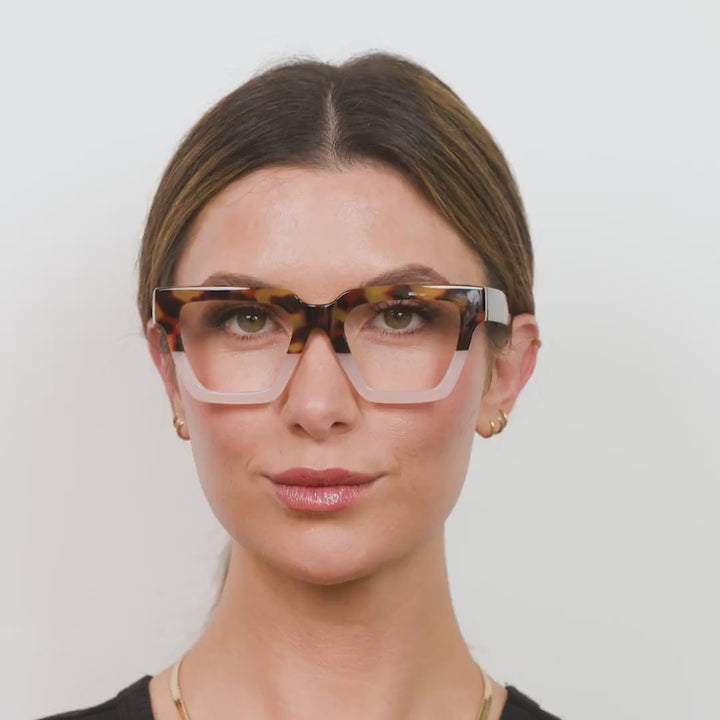 Take A Bow Reading Glasses - Tortoise/Blush