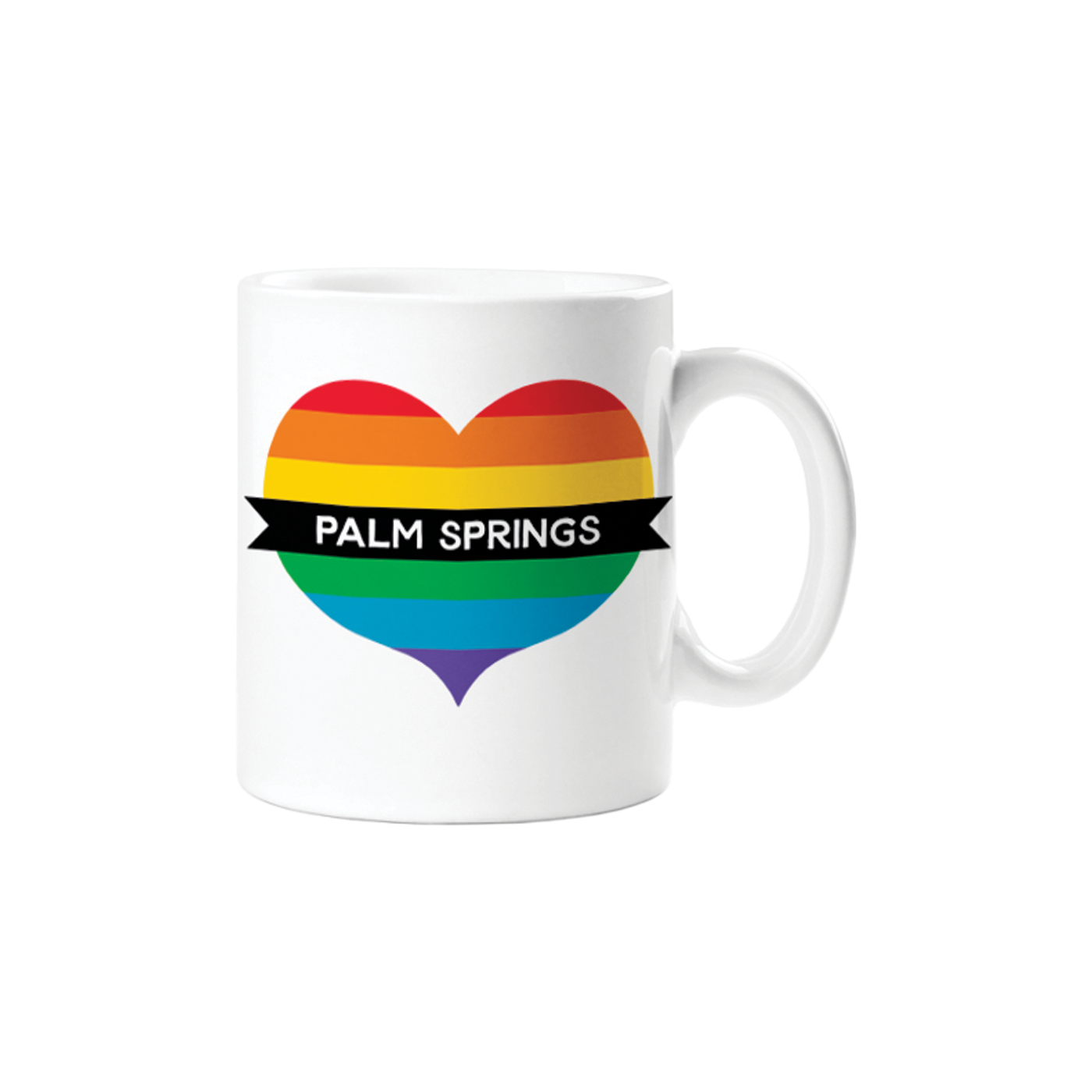 Pride Palm Springs Ceramic Mug