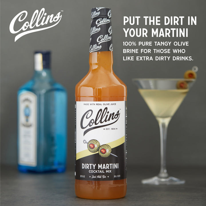 Collins Dirty Martini Mix - 32 Oz.