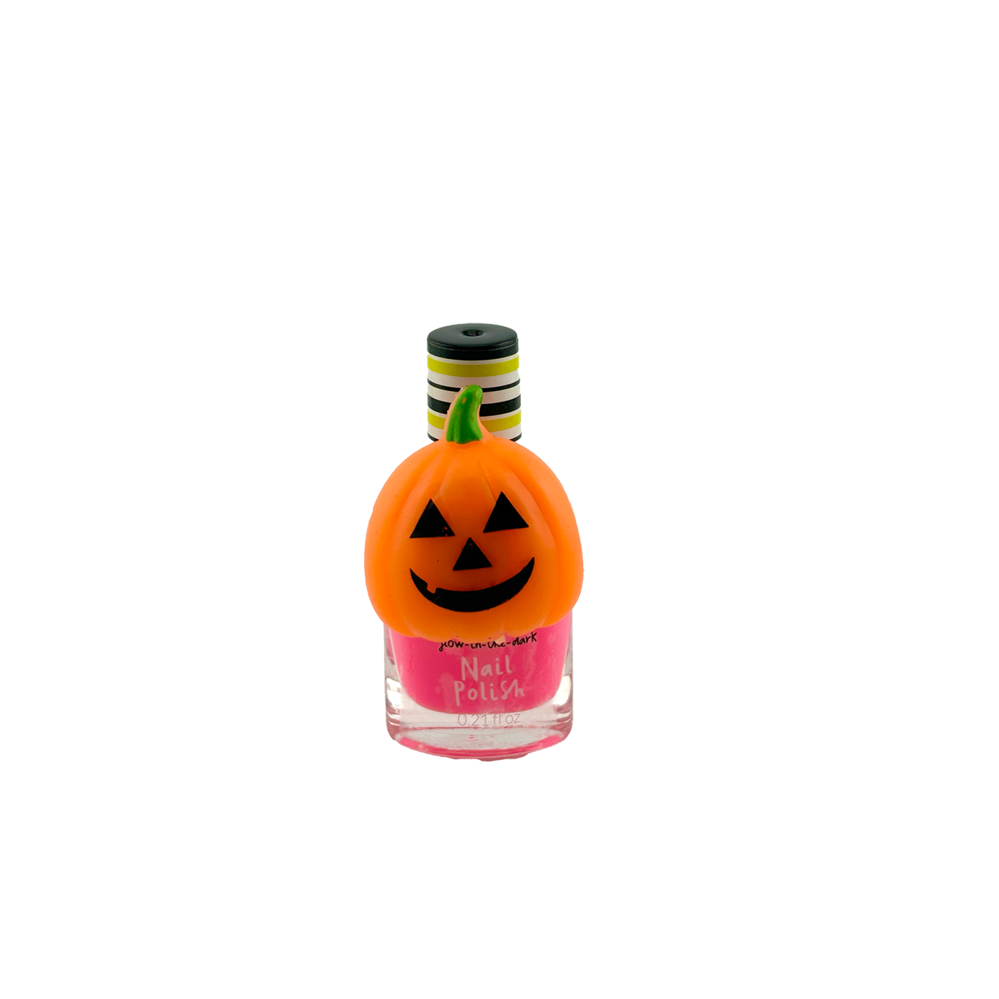 Halloween Nail Polish & Light Up Ring Set - Pumpkin