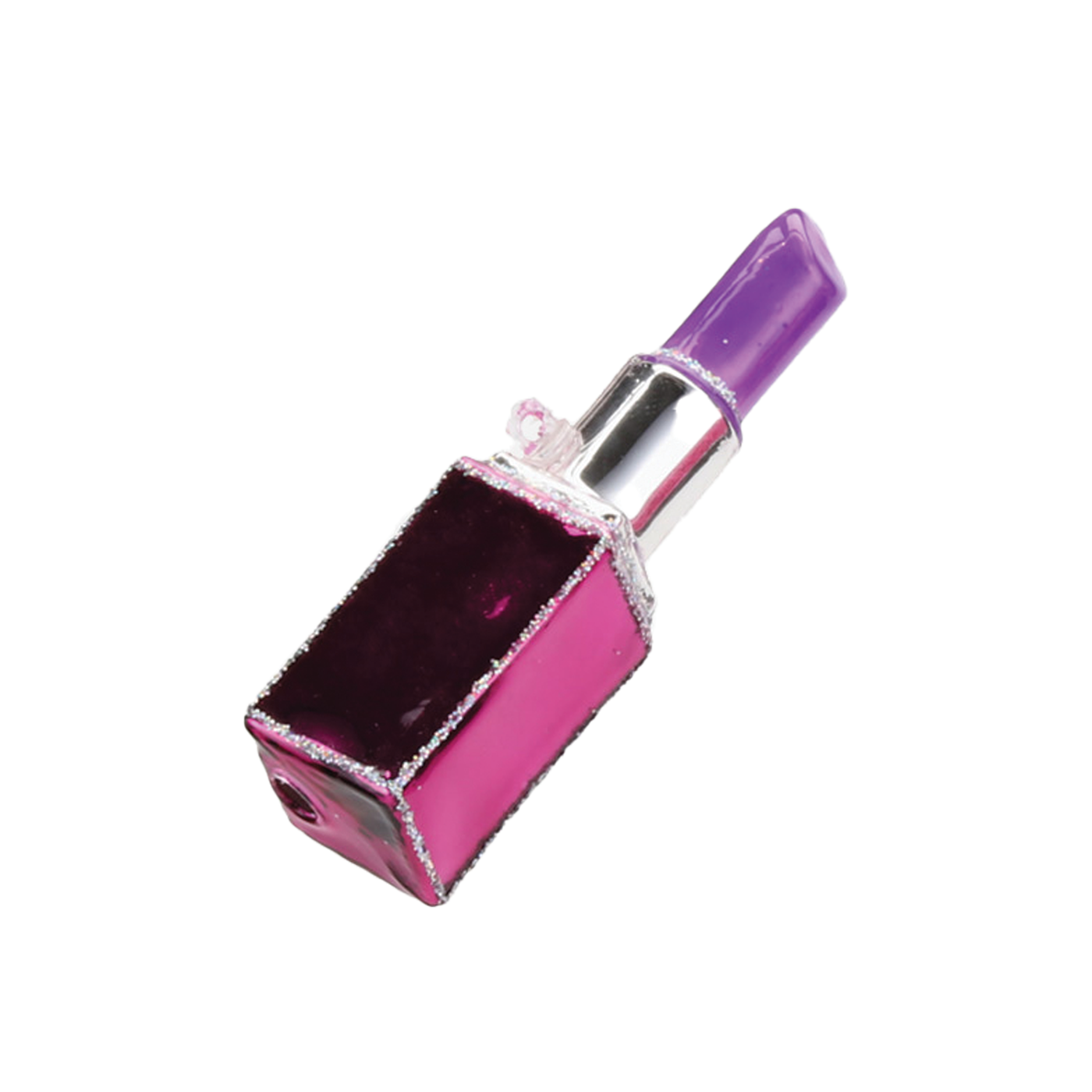 Lipstick Ornament - Purple