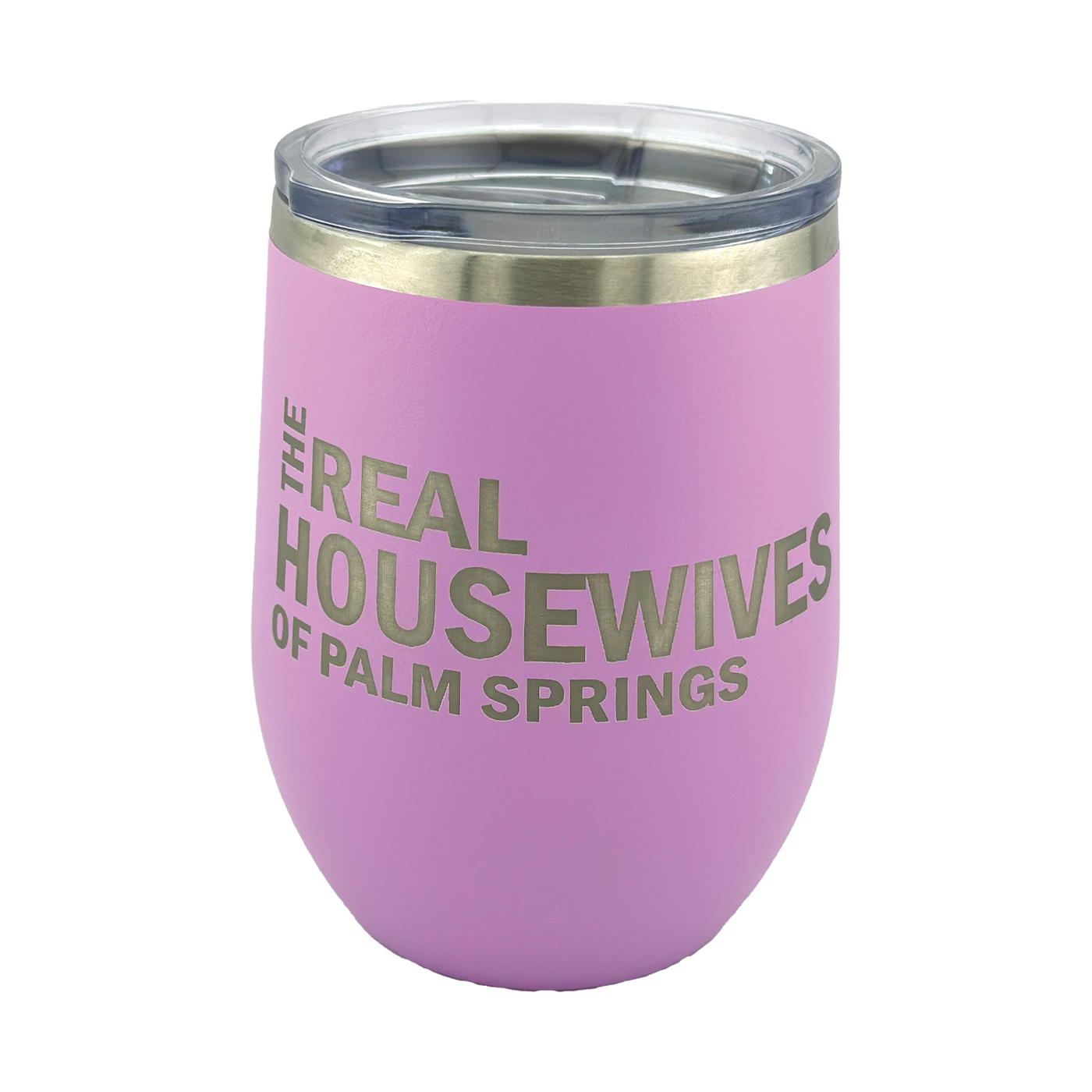 Real Housewives of Palm Springs Wine Tumbler - Purple