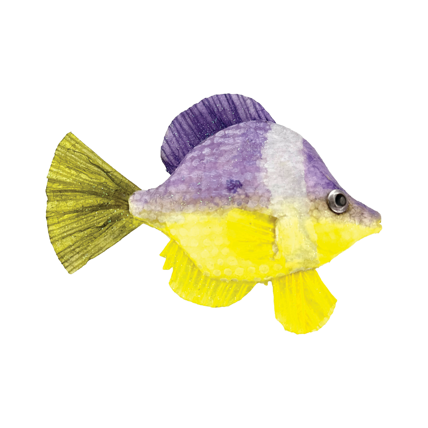 Tropical Fish - Purple Yellow