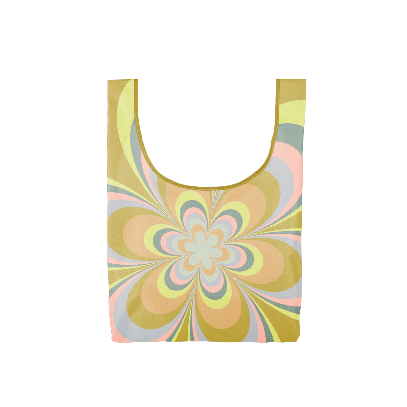 Kaleidoscope Floral Twist and Shout Reusable Tote