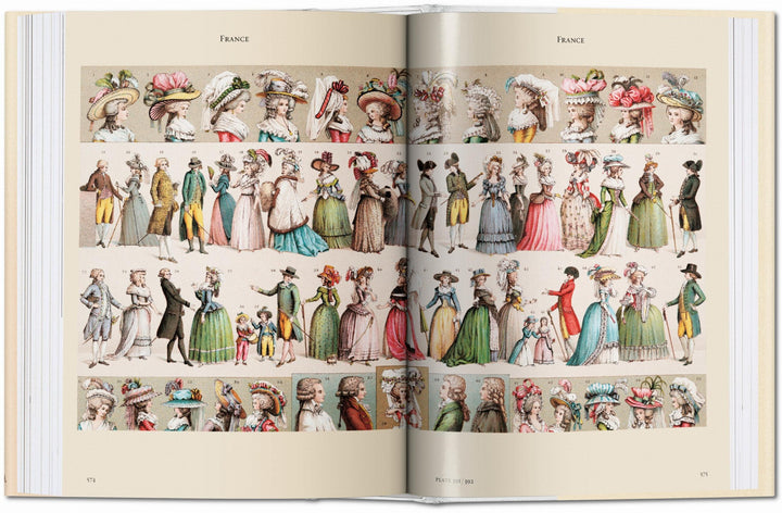 BU Hardcover: Auguste Racinet- The Costume History