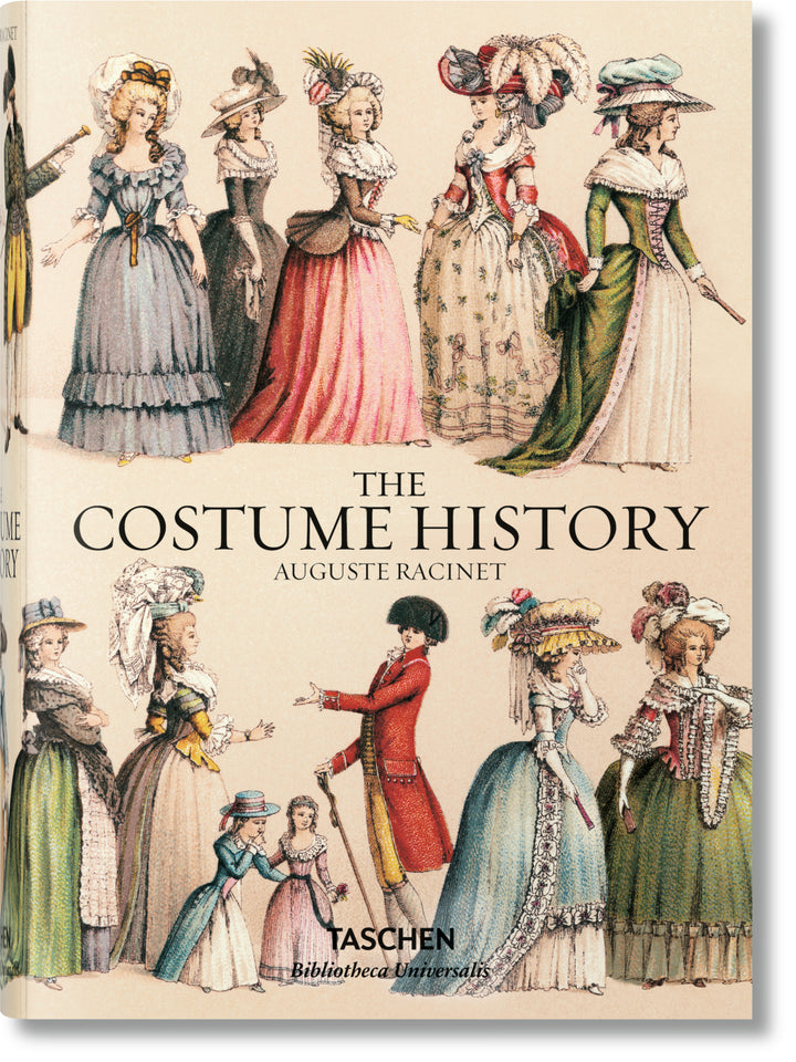 BU Hardcover: Auguste Racinet- The Costume History