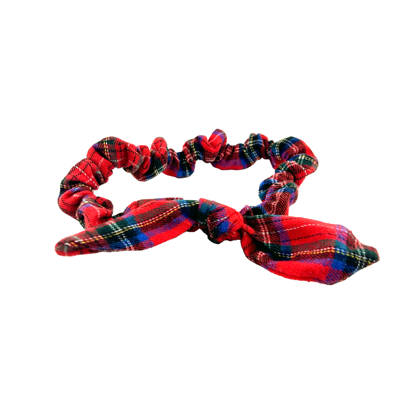 Tartan Light-Up Dog Collar - Red Plaid