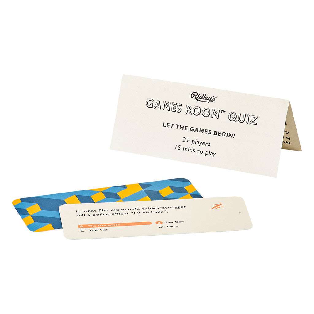 Games Room: Action Movie Trivia