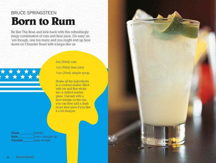 Rock Cocktails: 50 Rock N Roll Drink Recipes