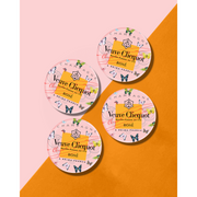 Rose Butterfly Coaster - Set Of 4