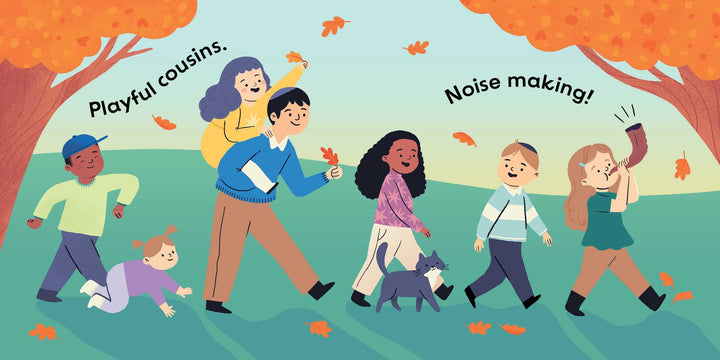 Rosh Hashanah New Year, Gather Near Board Book