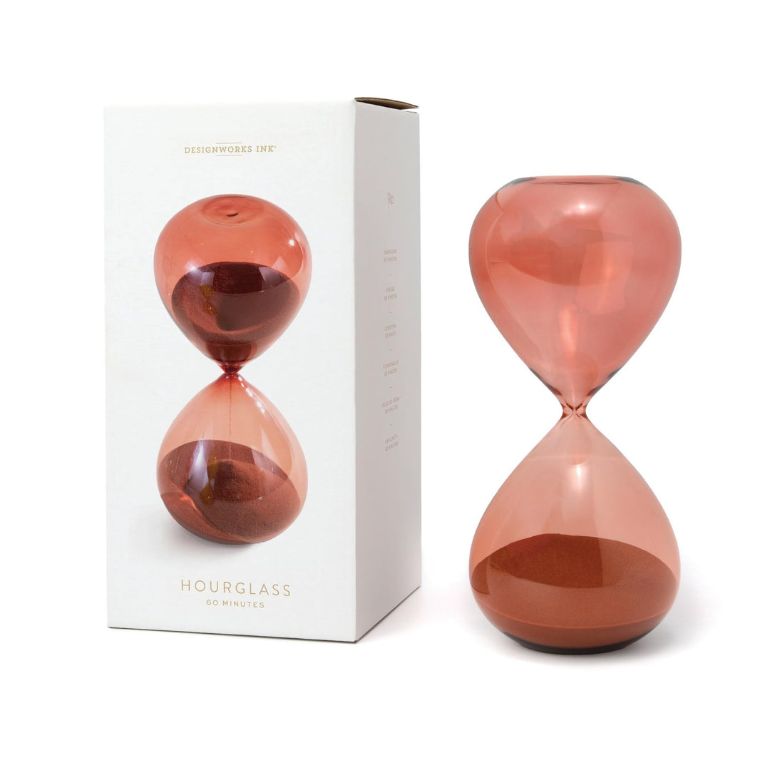 One Hour Hourglass - Rose