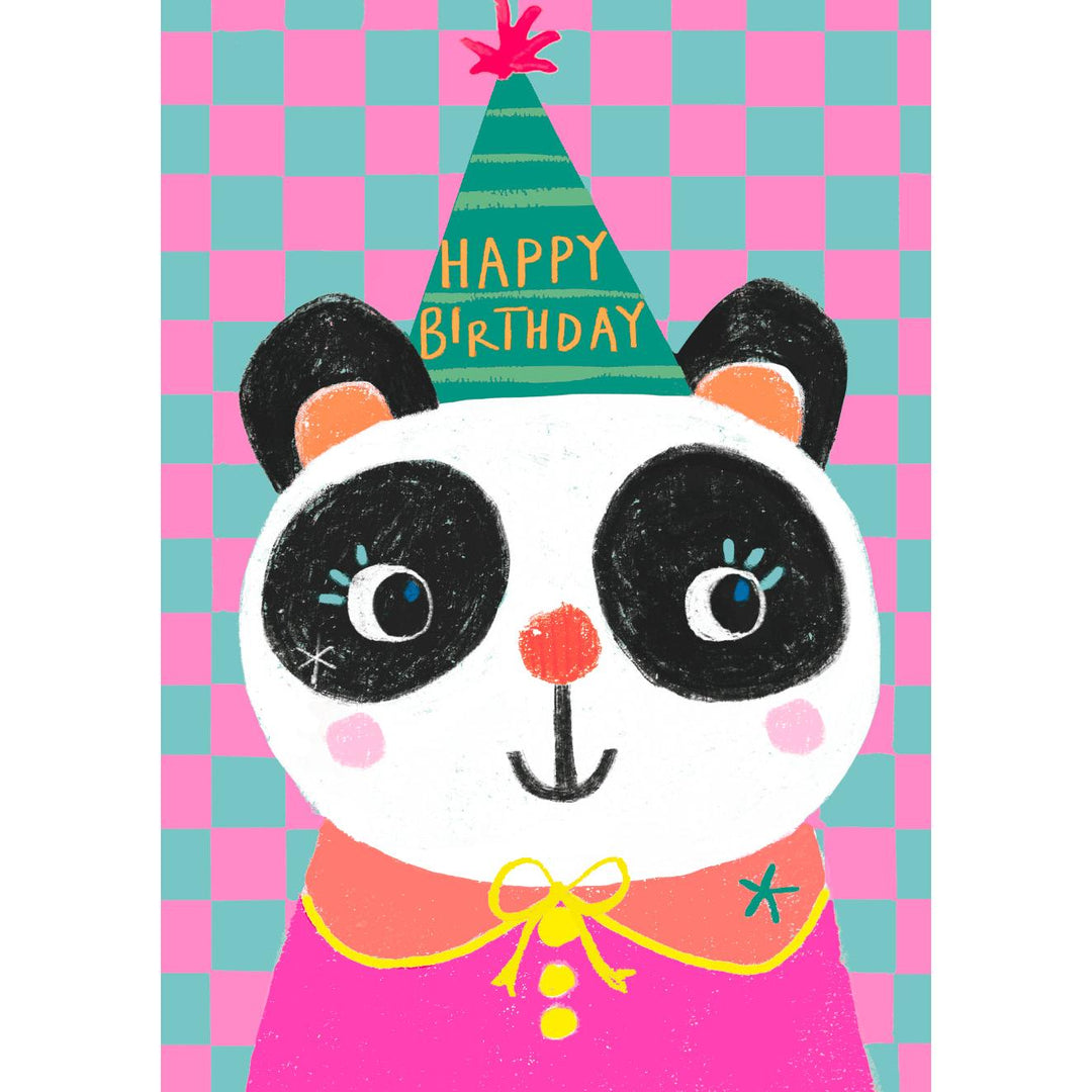 Party Panda Birthday Card
