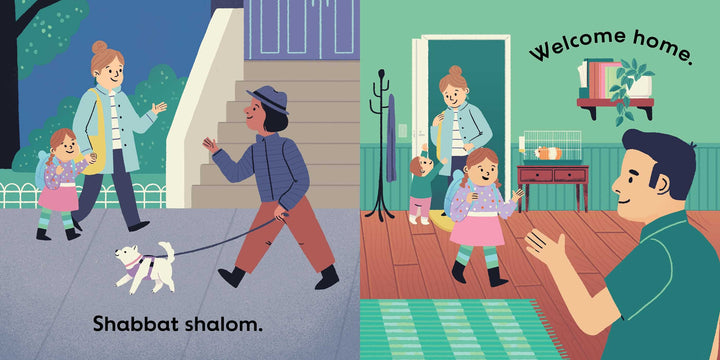 Shabbat Shalom, Welcome Home Board Book