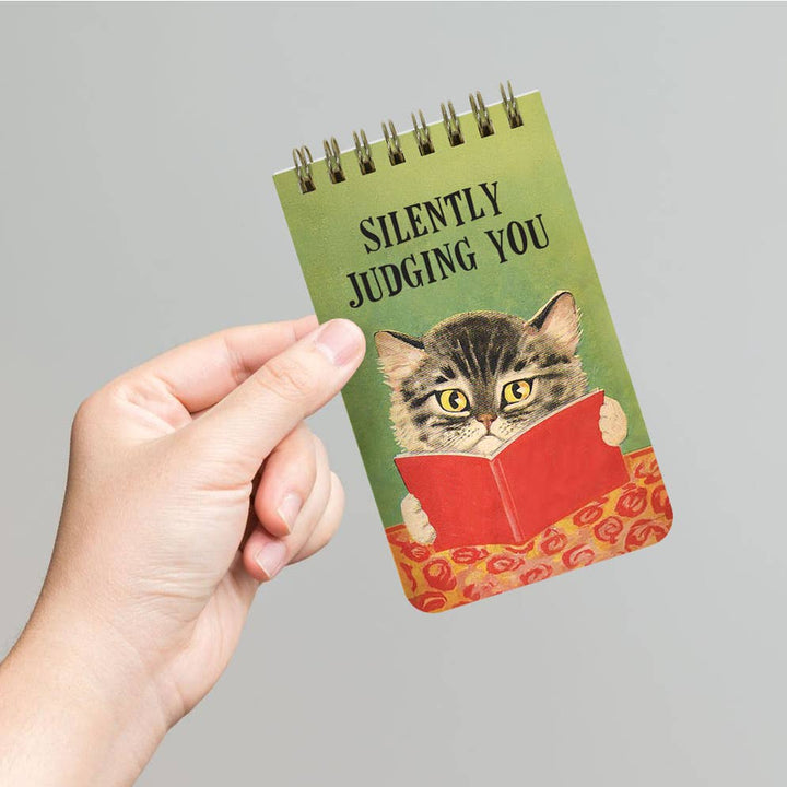 Silently Judging You Spiral Memo Notepad - Just Fabulous Palm Springs