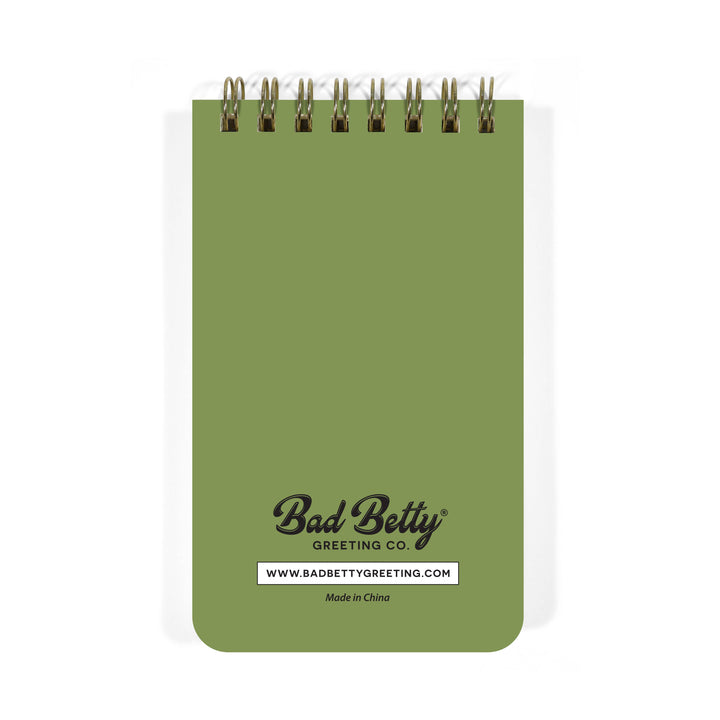 Silently Judging You Spiral Memo Notepad - Just Fabulous Palm Springs