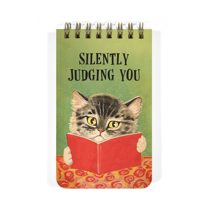 Silently Judging You Spiral Memo Notepad - Just Fabulous Palm Springs