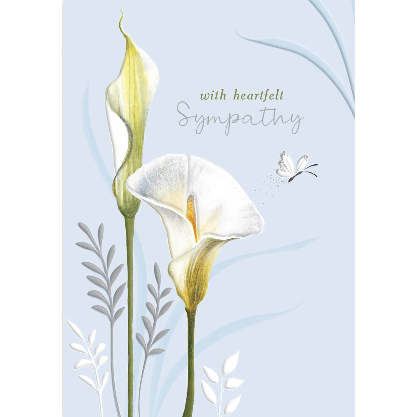 Heartfelt Sympathy Greeting Card