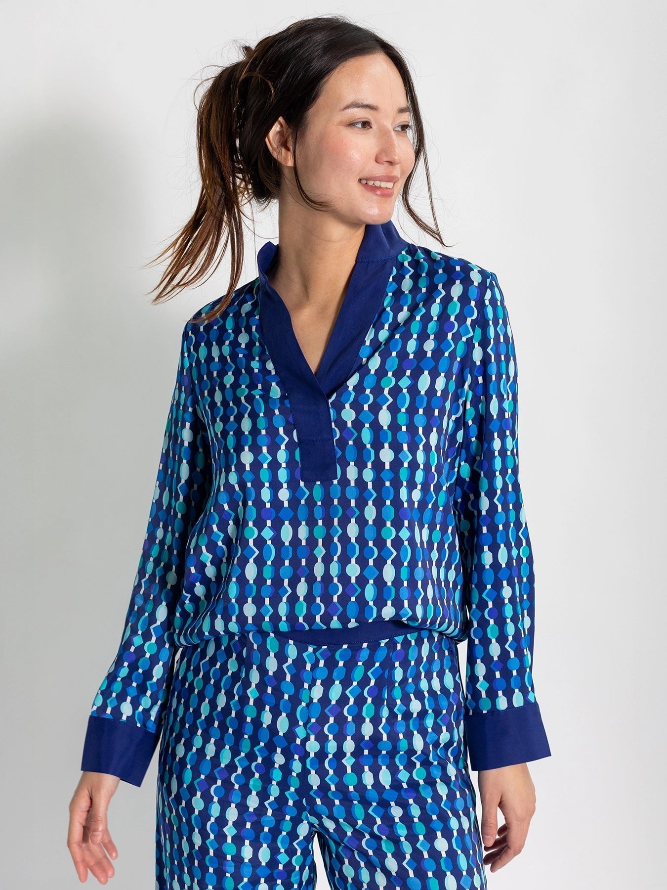 Simone Silky Tunic Beads