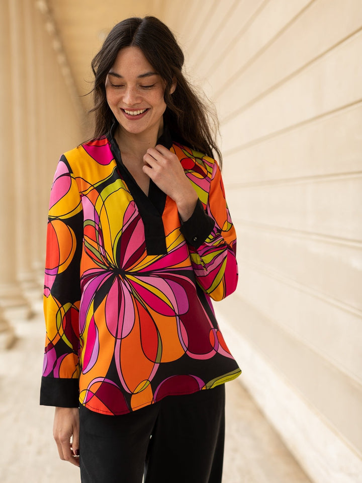 Simone Silky Tunic Coronado - Just Fabulous Palm Springs