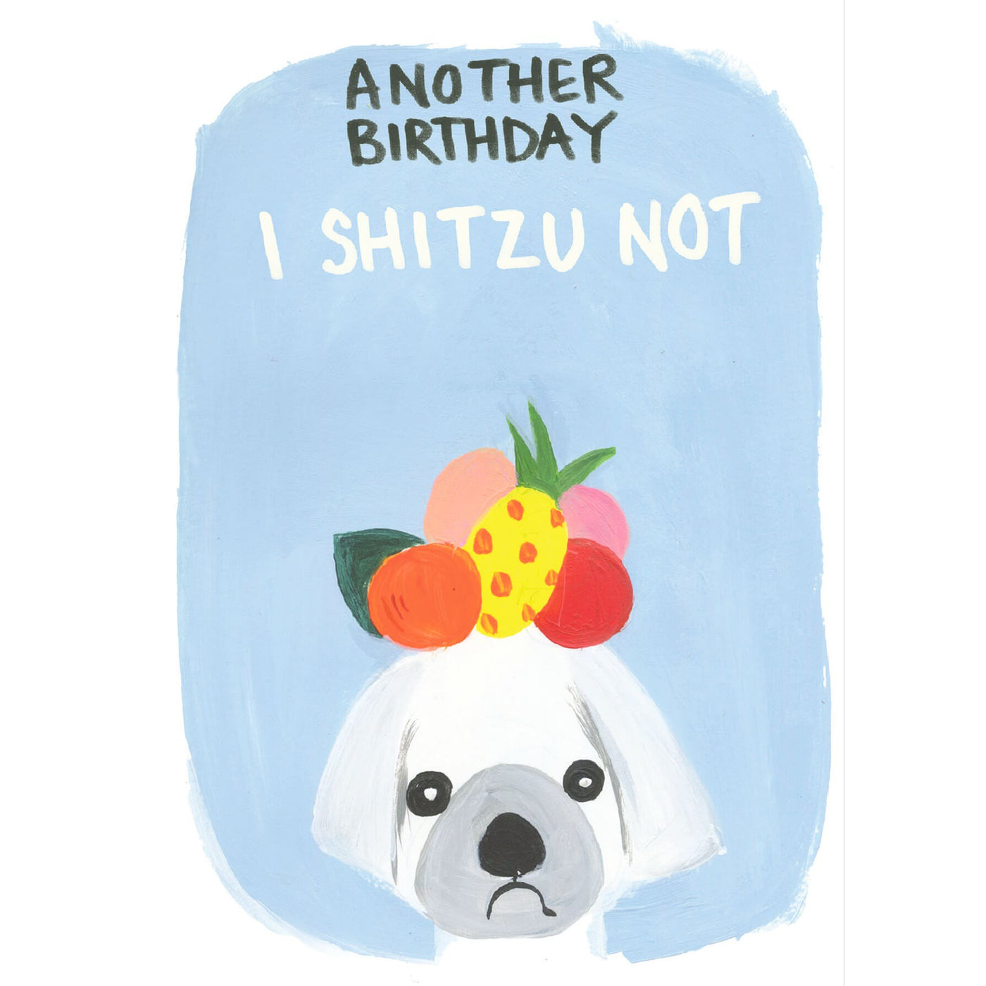 Shih Tzu Birthday Card