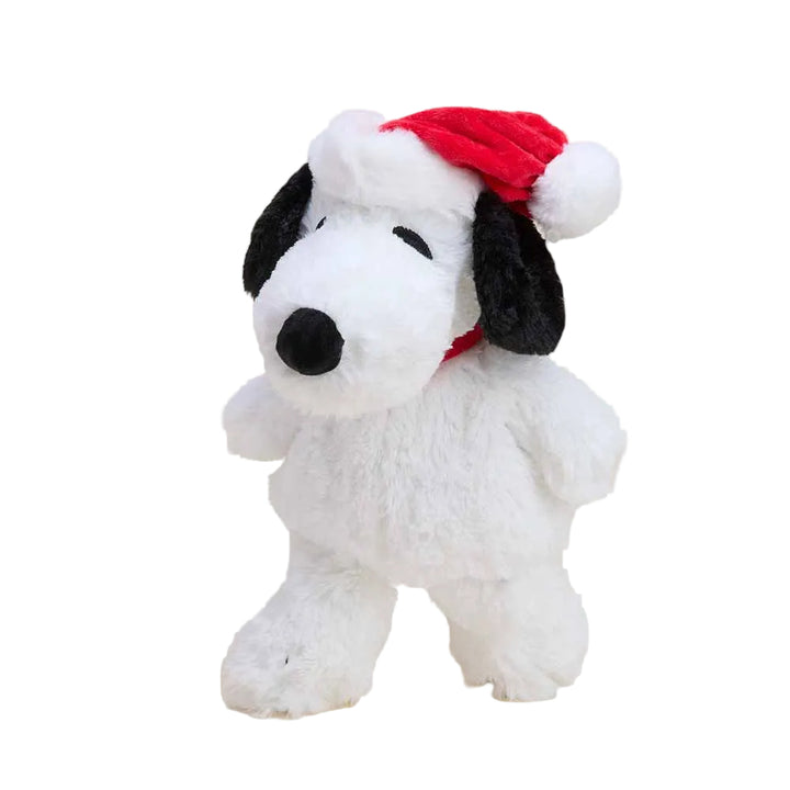 Snoopy Santa Hat Warmies Plush