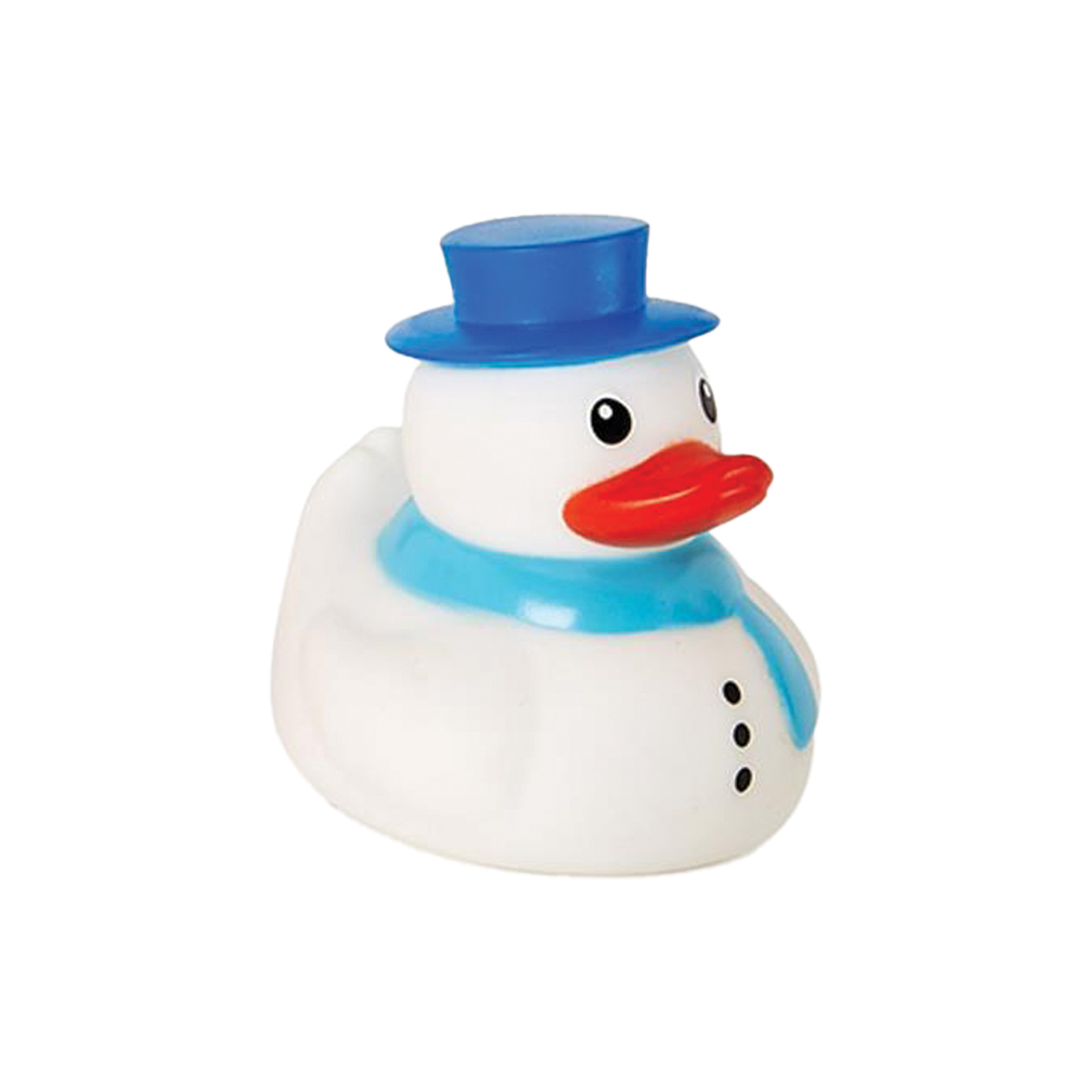 Christmas Light Up Rubber Ducky - Snowman