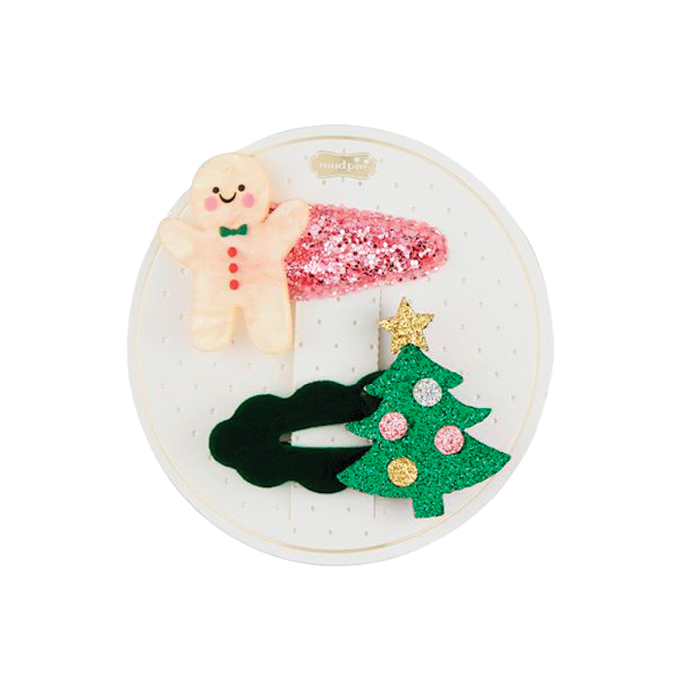 Christmas Hair Clips - Snowman & Tree