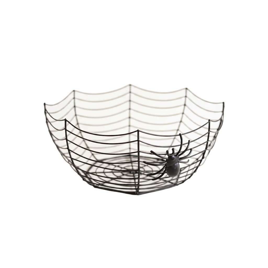 Halloween Bowl With Spider