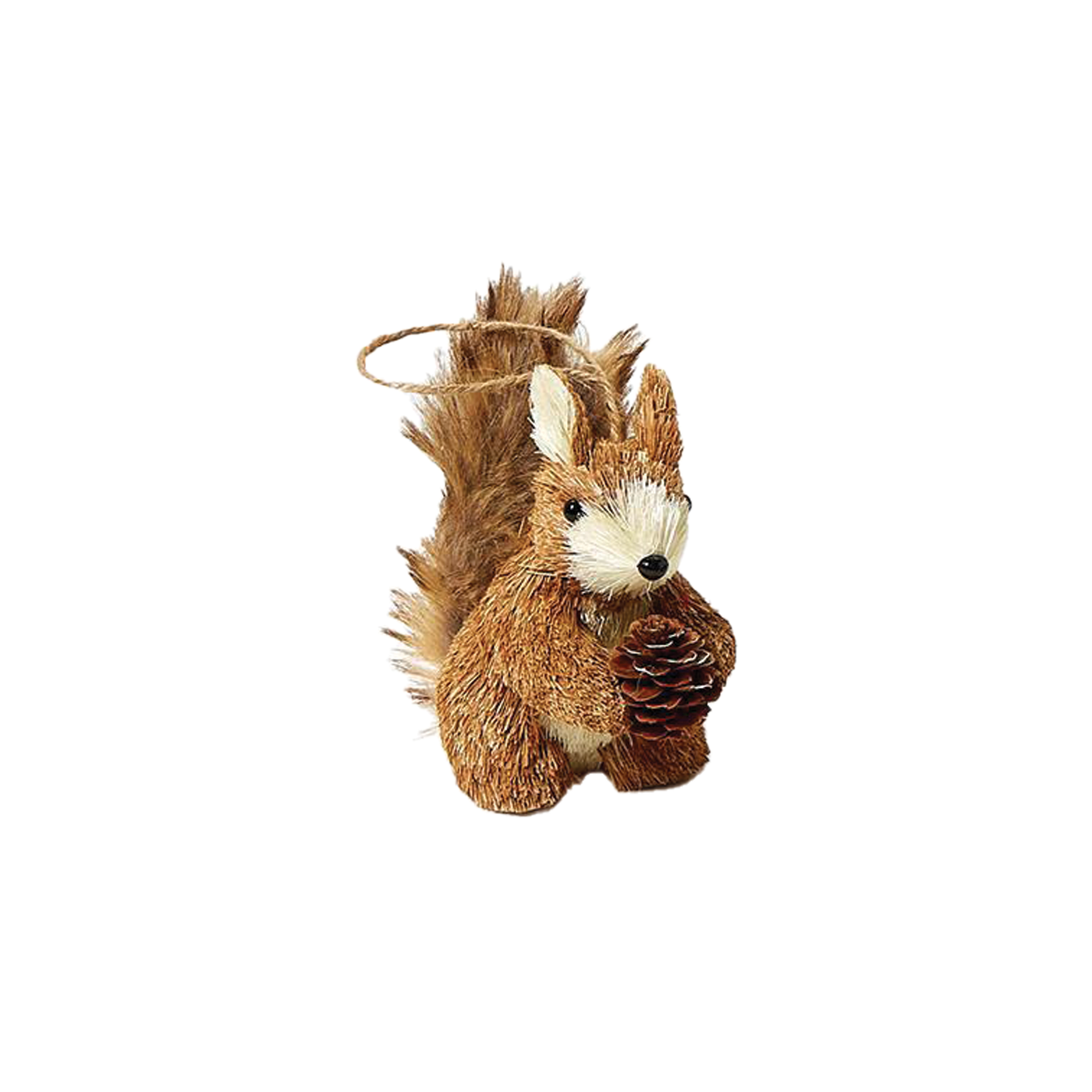 Woodland Handcrafted Animal Ornament - Squirrel