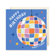 Disco Ball Birthday Card