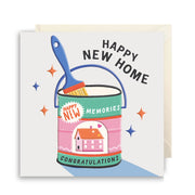 Paint Can New Home Card