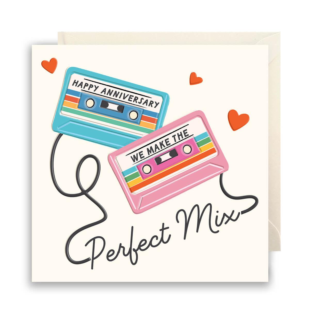 Perfect Mix Anniversary Card