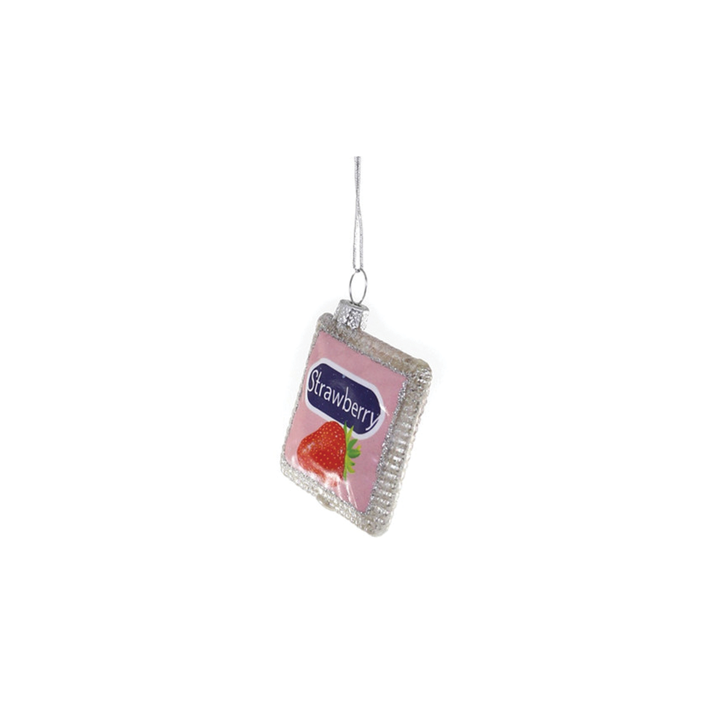 Flavored Condom Ornament - Strawberry
