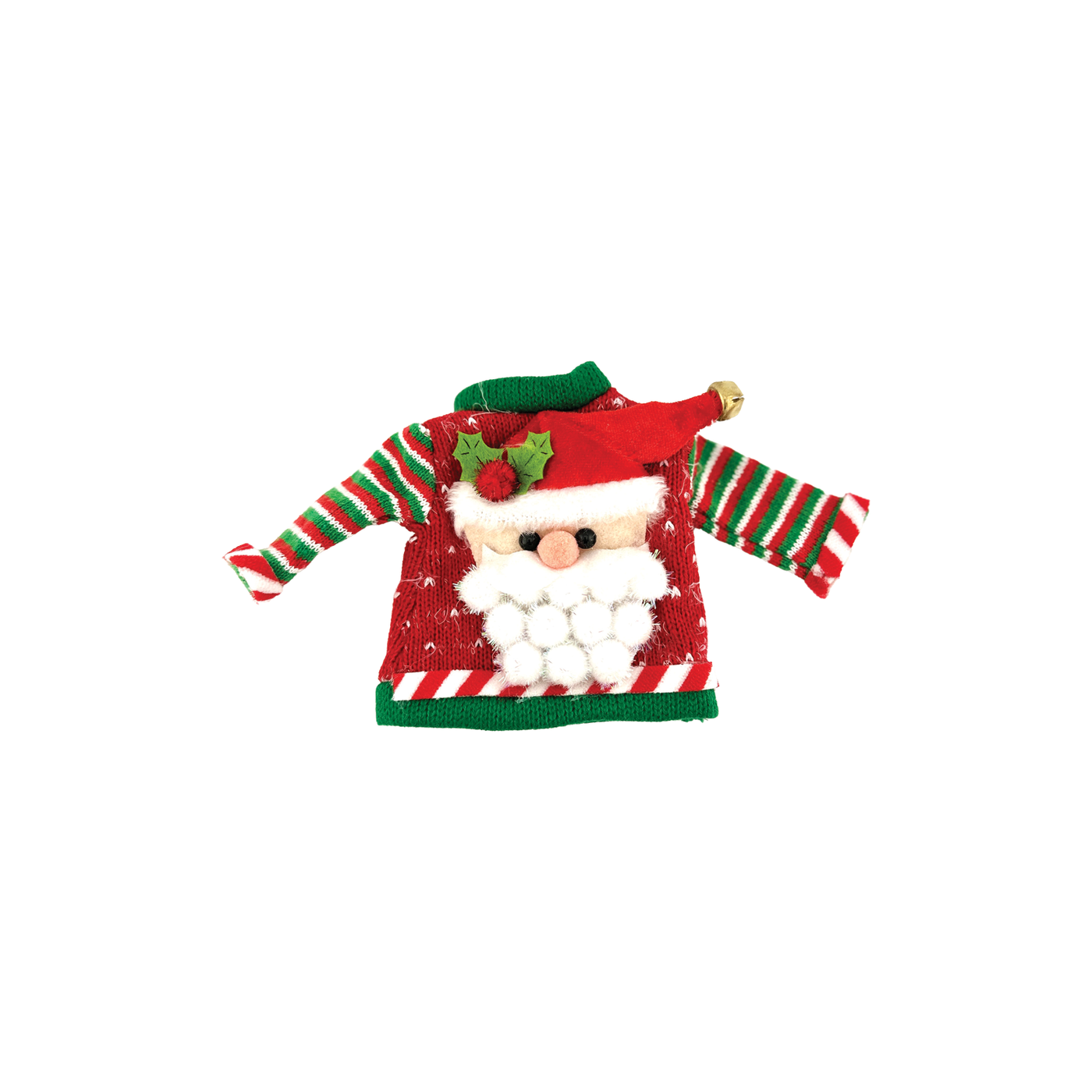 Ugly Sweater Ornament - Santa