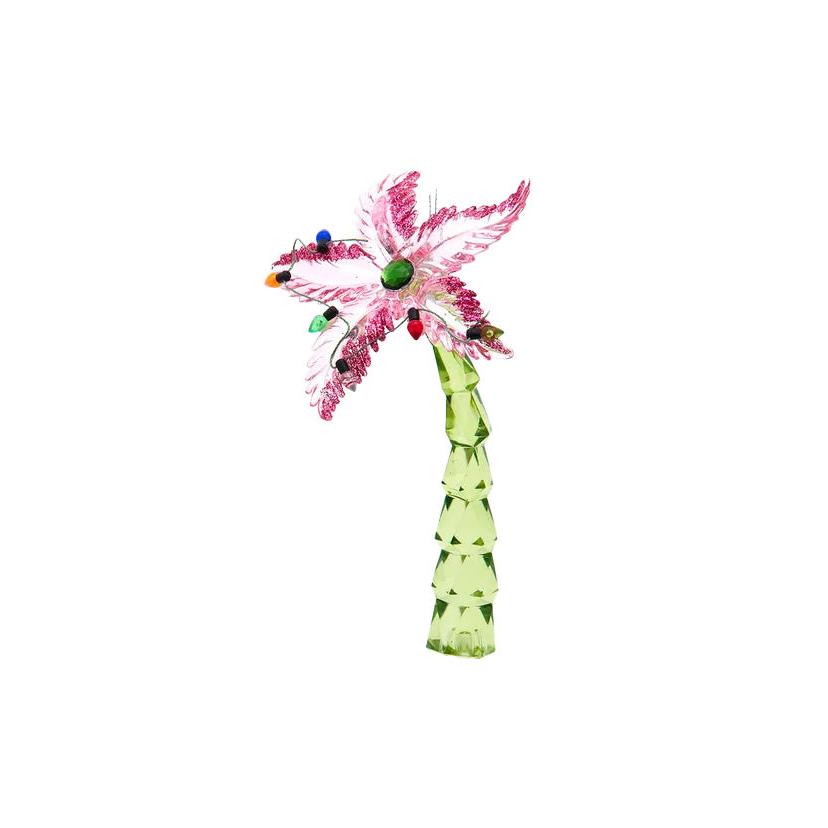Palm Tree Ornament - Pink Palm